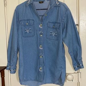 American Rave Denim Shirt size S